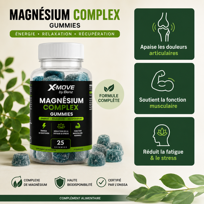 Magnesium complexe gummies