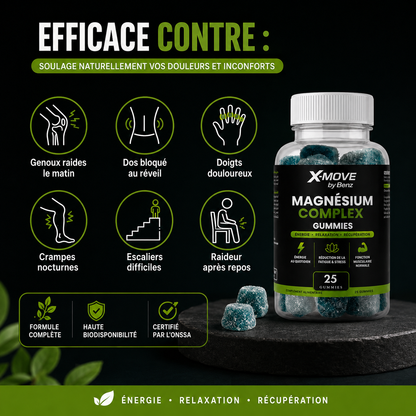 Magnesium complexe gummies